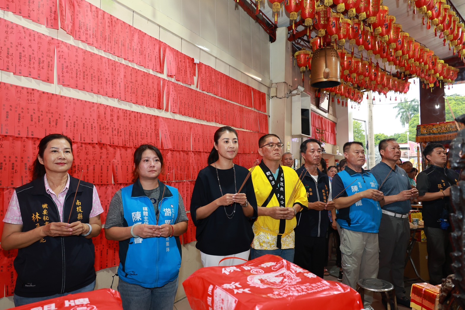 竹山正覺寺第4屆大士爺文化祭盛大開幕 縣長游立委共襄盛舉（圖：南投縣政府 提供）