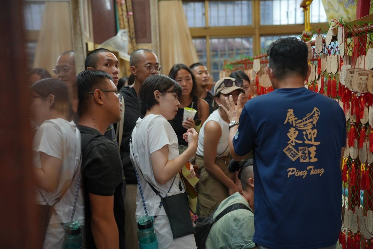 首屆屏東迎王平安祭典國際論壇 帶領學者走讀小琉球、東港及南州（圖：屏東縣政府 提供）